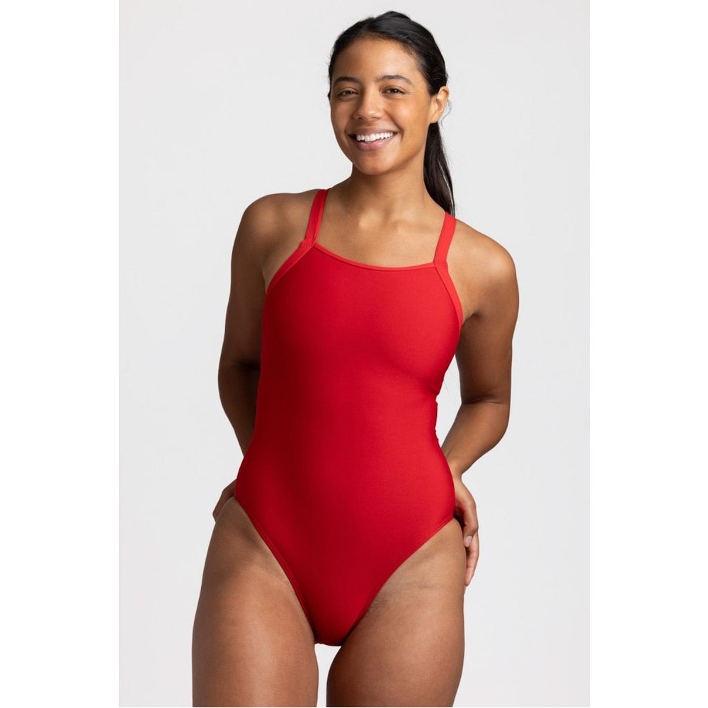 JOLYN- Red Caroline Swimsuit